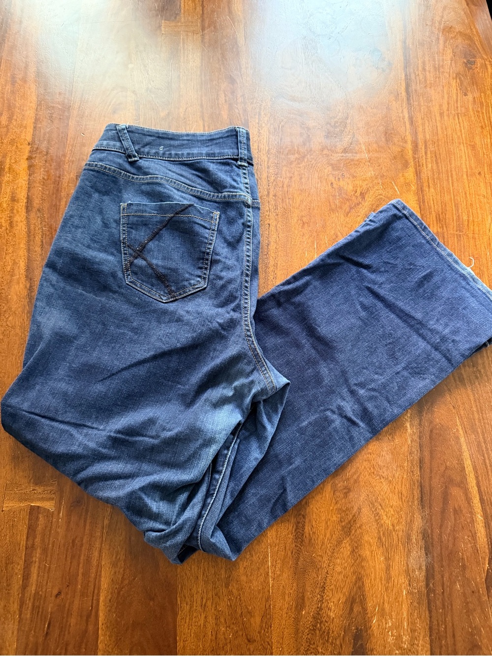 Lane Bryant Tighter Tummy High Rise Straight Leg Jeans Size 16